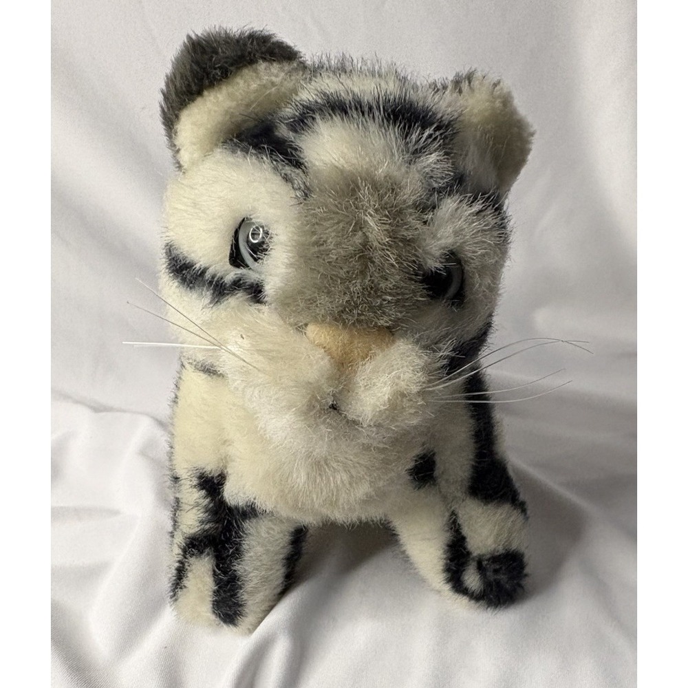 Vintage‎ Bush Gardens Tampa White Tiger Plush 1980's/90's Souvenir